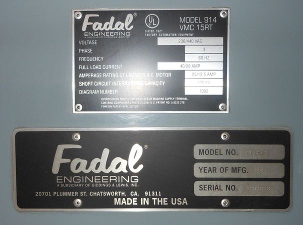 FADAL-VMC15XT-5488