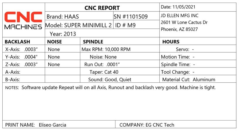 HAAS-SUPER MINI MILL 2-5917