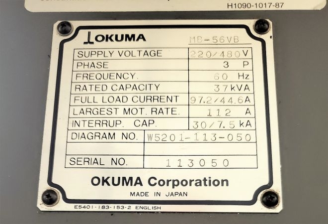 OKUMA-MB56VB-5810