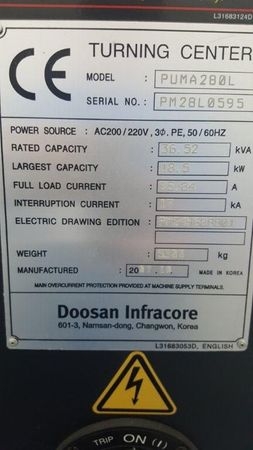 DOOSAN-PUMA 280-5887