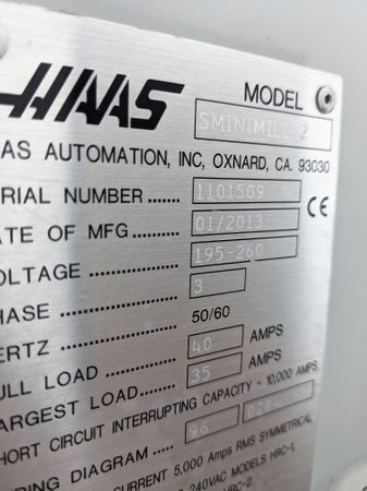 HAAS-SUPER MINI MILL 2-5917