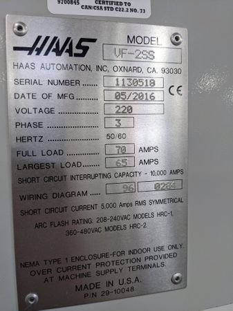 HAAS-VF2SS-5918