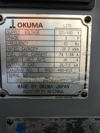 OKUMA-L370BB-5653