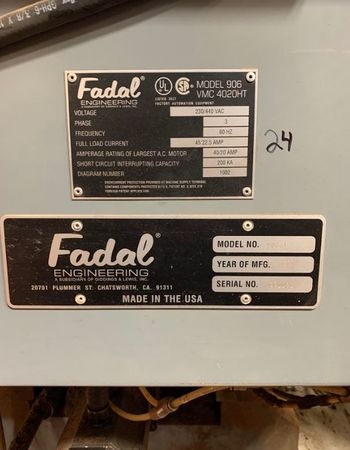 FADAL-VMC4020HT-6556