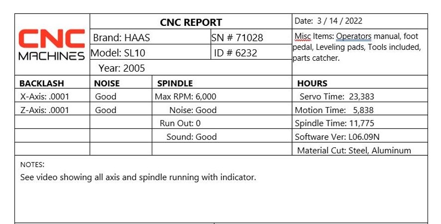 HAAS-SL10-6232