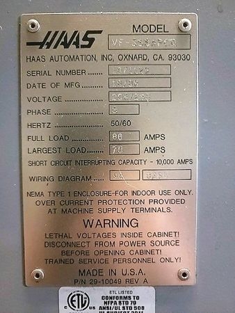 HAAS-VF3SS APC-6516