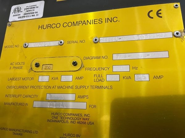 HURCO-VMX42U-7598