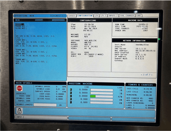 HAAS-UMC750-12154