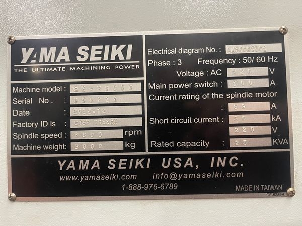 YAMA SEIKI-GA2000C-9642
