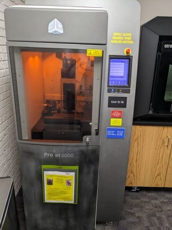 3D SYSTEMS-PROJET 6000 HD-10215