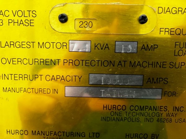 HURCO-VM1-13477