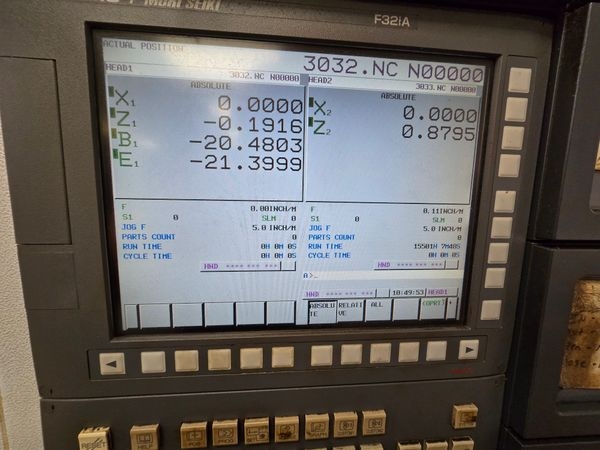 DMG MORI SEIKI-NZX-S1500/1000-12792