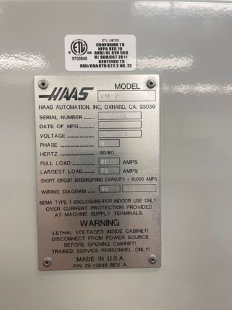 HAAS-VM2-12955