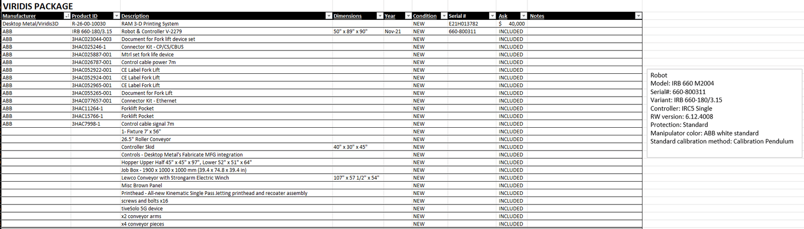 VIRIDIS3D-RAM 3D PRINTING SYSTEM-11616