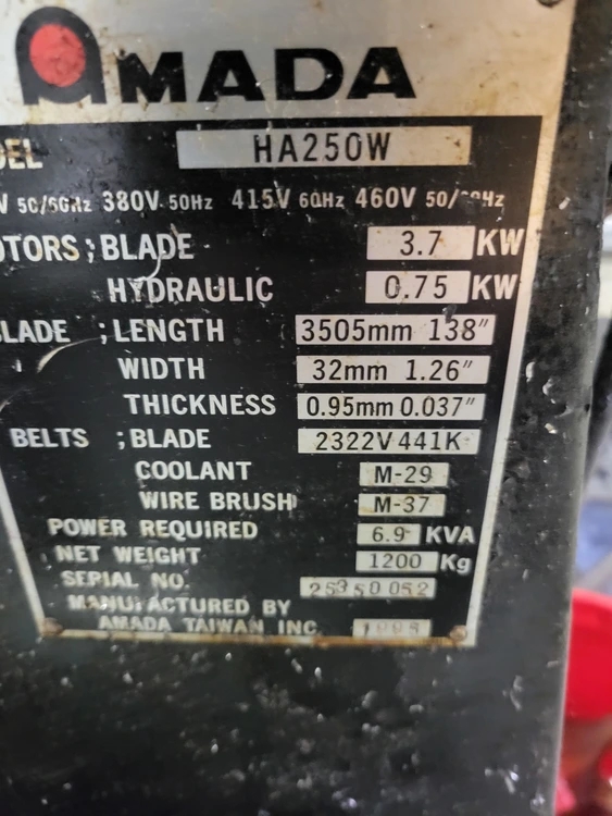 AMADA-HA250W-40764
