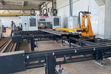 FICEP 453 VB CNC DRILLING & SAWING LINE #7437