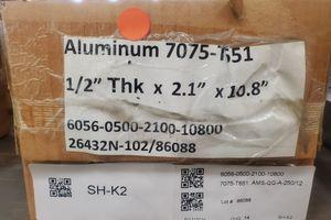 ALUMINUM 7075 #7287