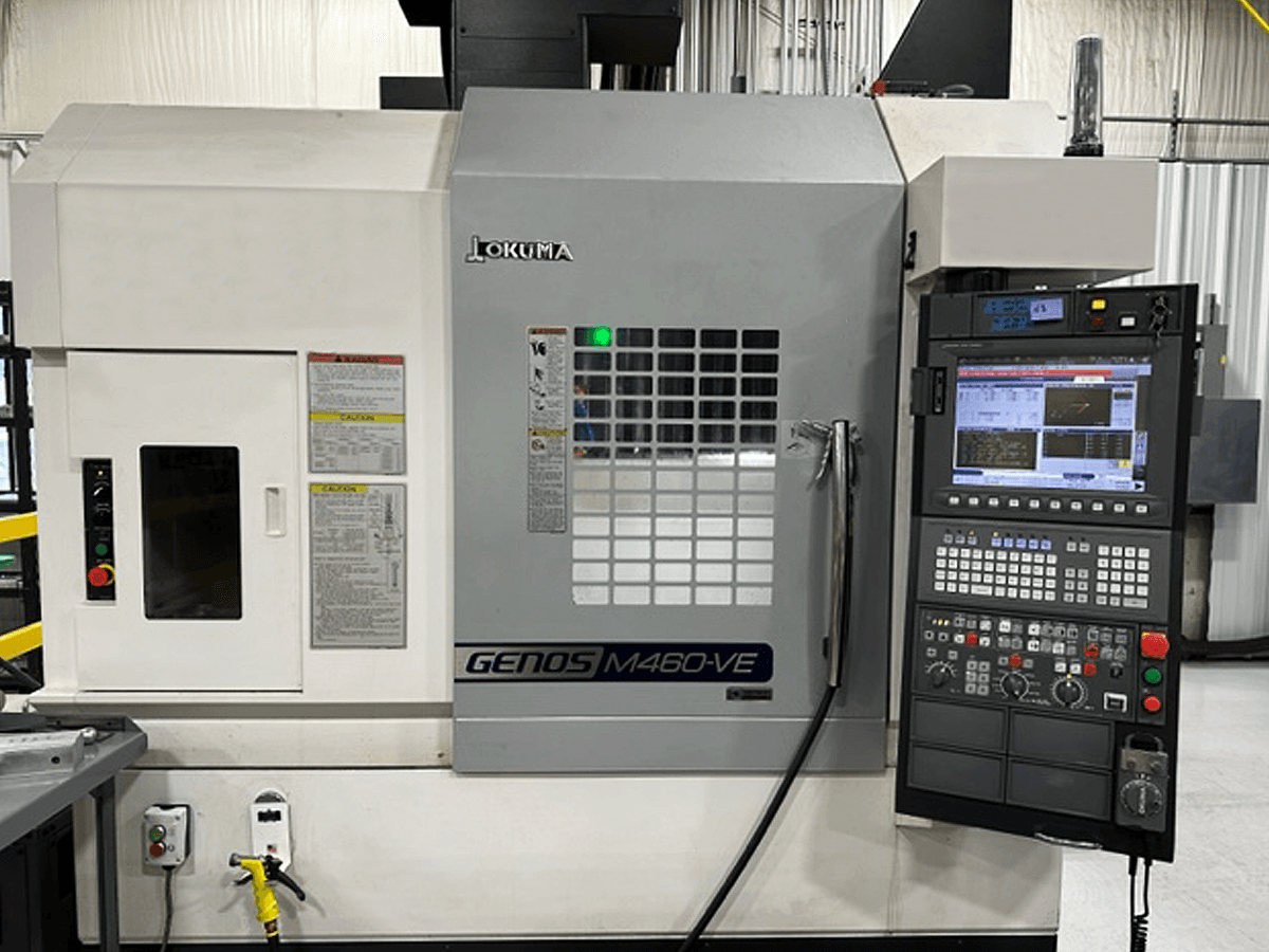 OKUMA GENOS M460VE #XHMHeZZnQYNwA4gcYlMdiRrP4