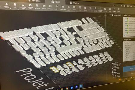 3D SYSTEMS PROJET 5500 #8736