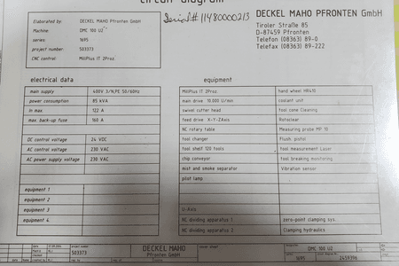 DMG DMC 100 U DUOBLOCK #8830