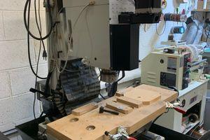 CNC MASTERS TABLETOP MILL #9880