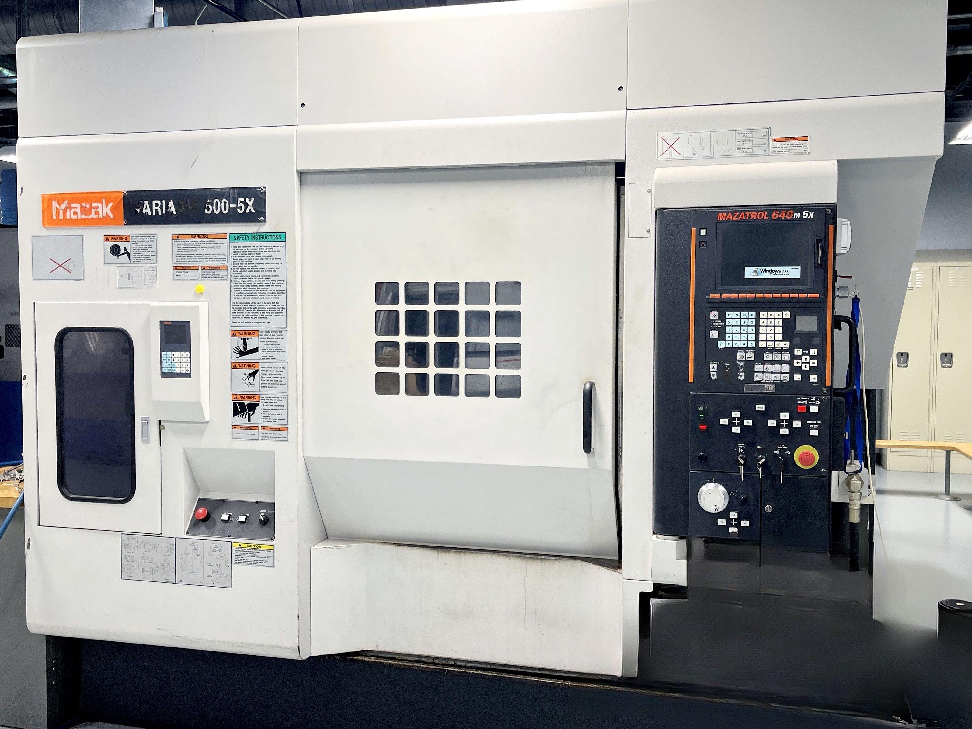 MAZAK VARIAXIS 500 #B3QpXGWK8xkjuY0D8osfgFKAo