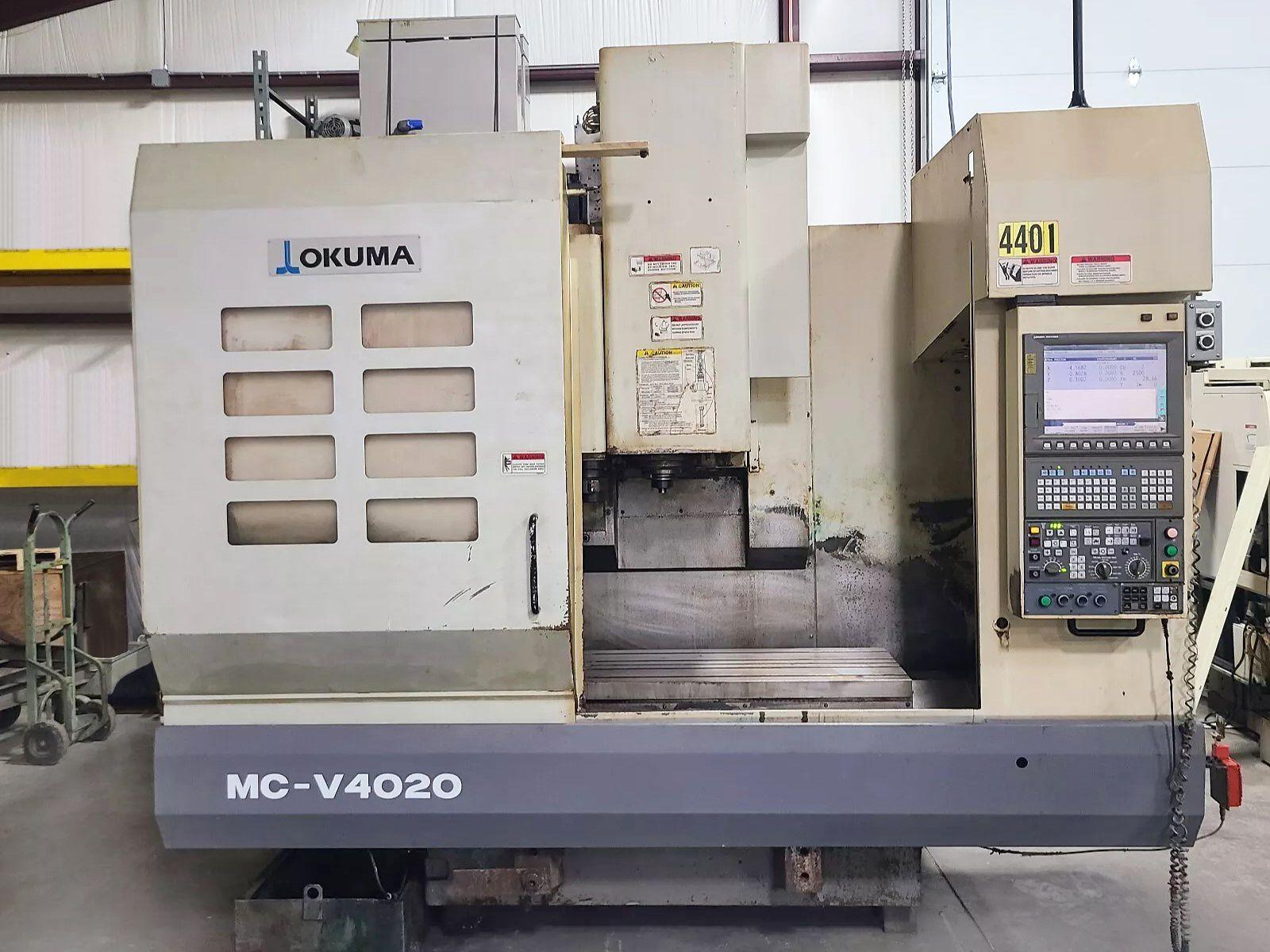 OKUMA MCV4020 #cPxLh3WIqxPZR1JkatEUNtcyB