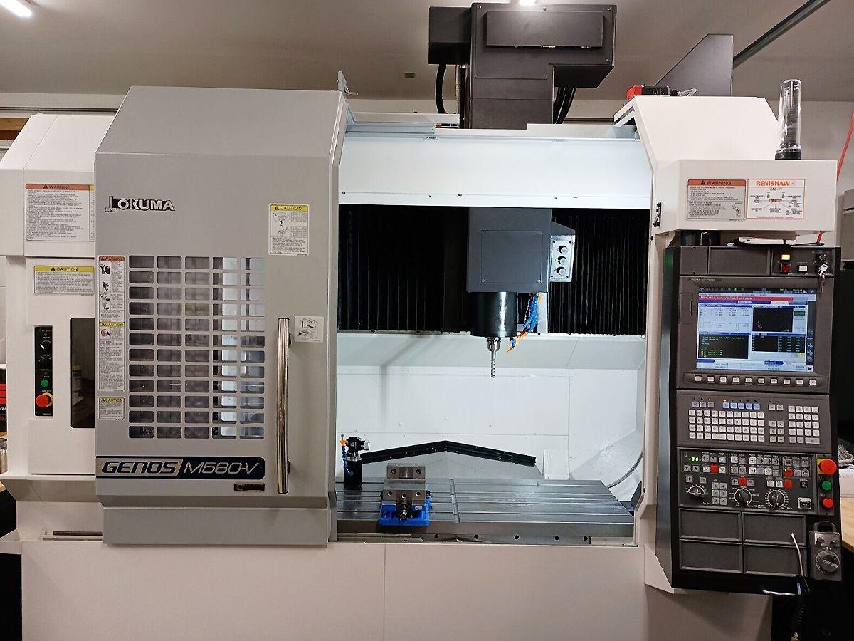 OKUMA GENOS M560V #zg6iy3P5o9u5JPA5KOCEmxY6J