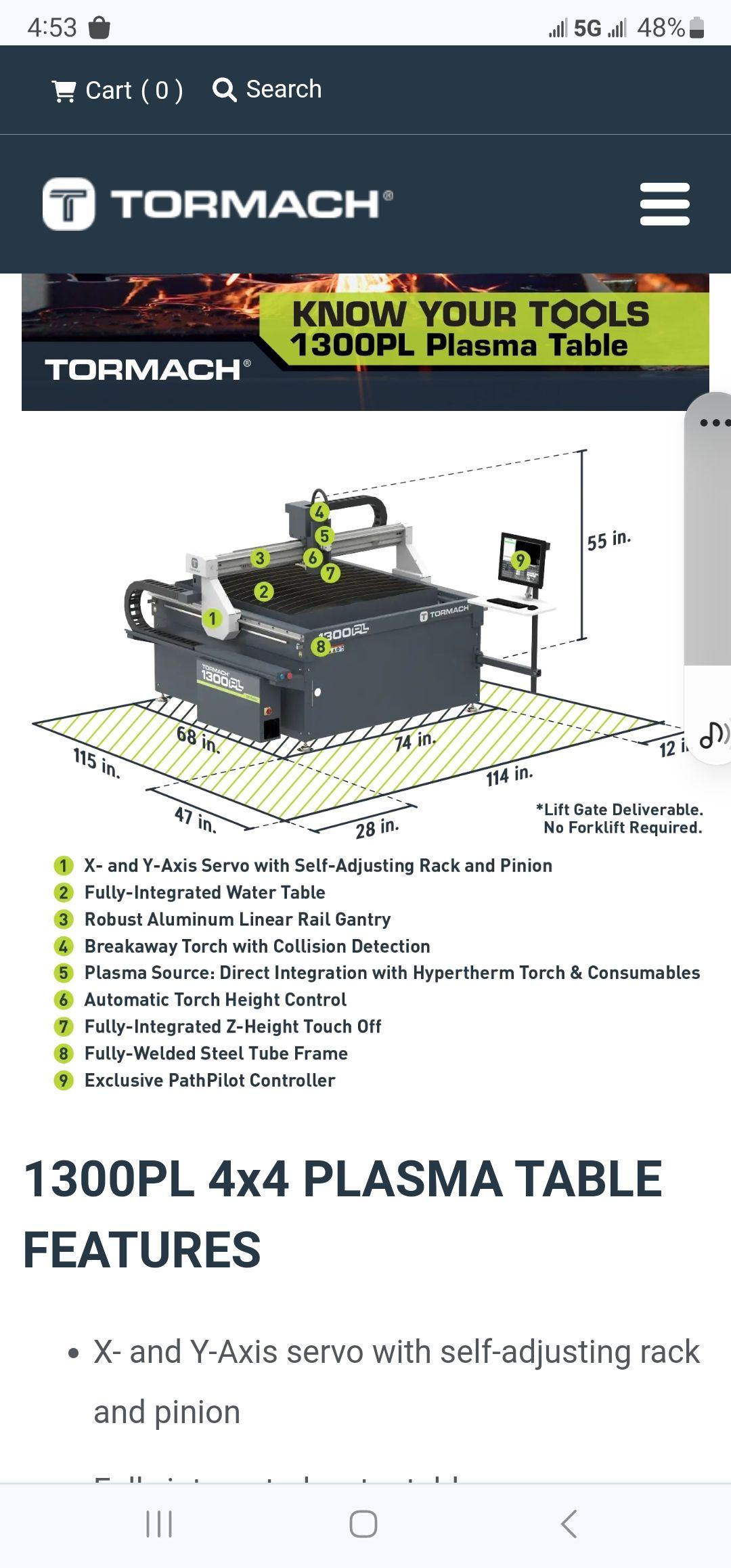 TORMACH 1300PL #10572