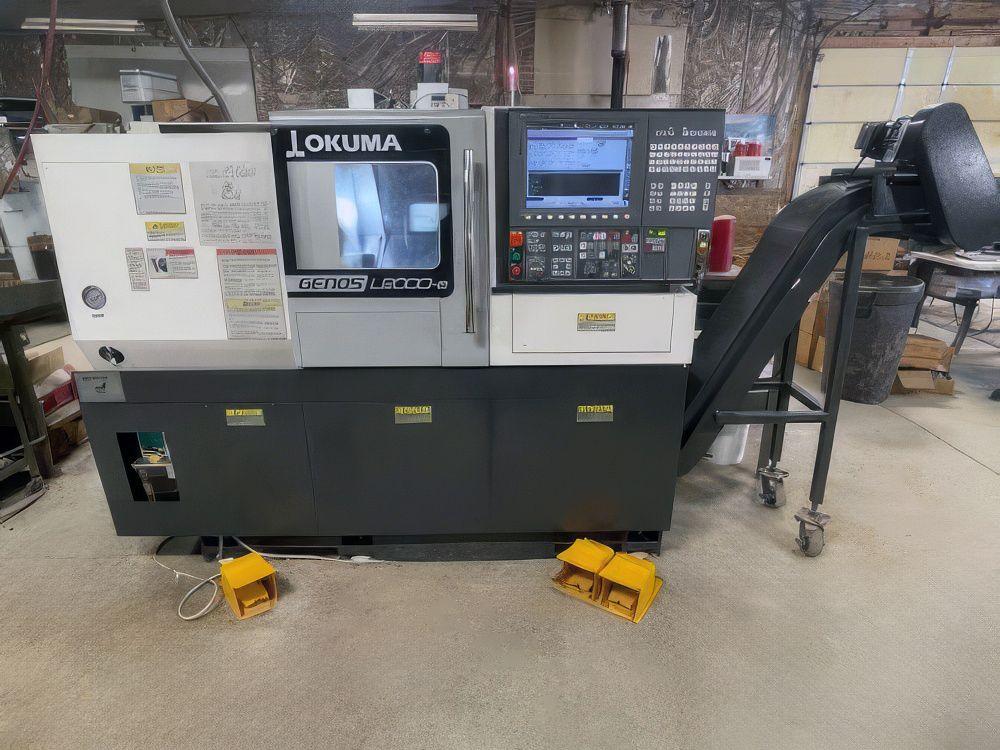 OKUMA GENOS L3000E #TSxi5JntmW5mCZteoQzSH9d2F