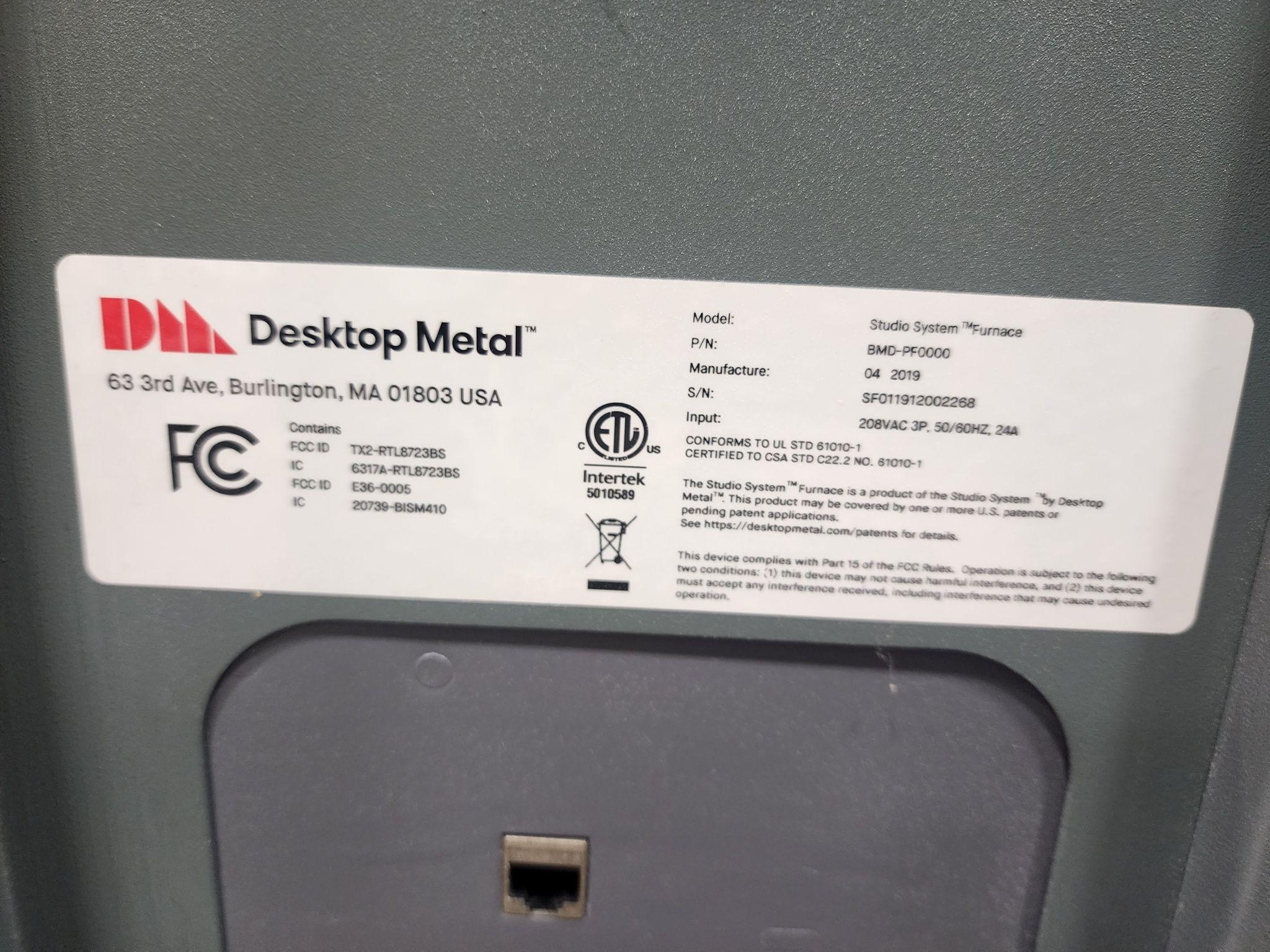DESKTOP METAL SHOP SYSTEM FURNACE #11619