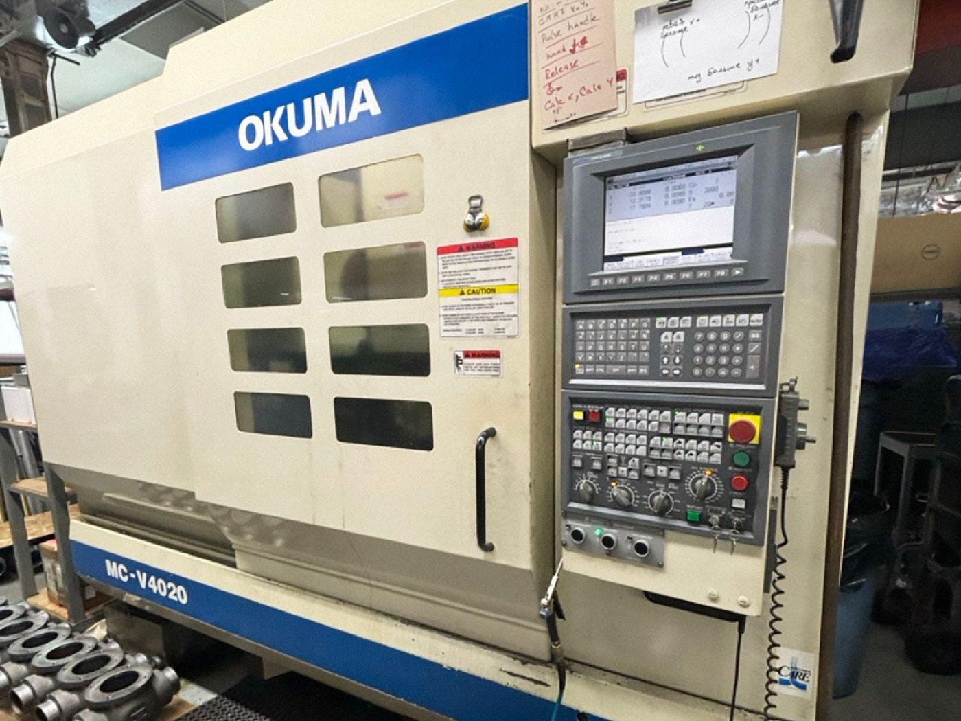 OKUMA MCV4020 #i1Ua1OI8UfcHXdSlAS2wk6kGZ