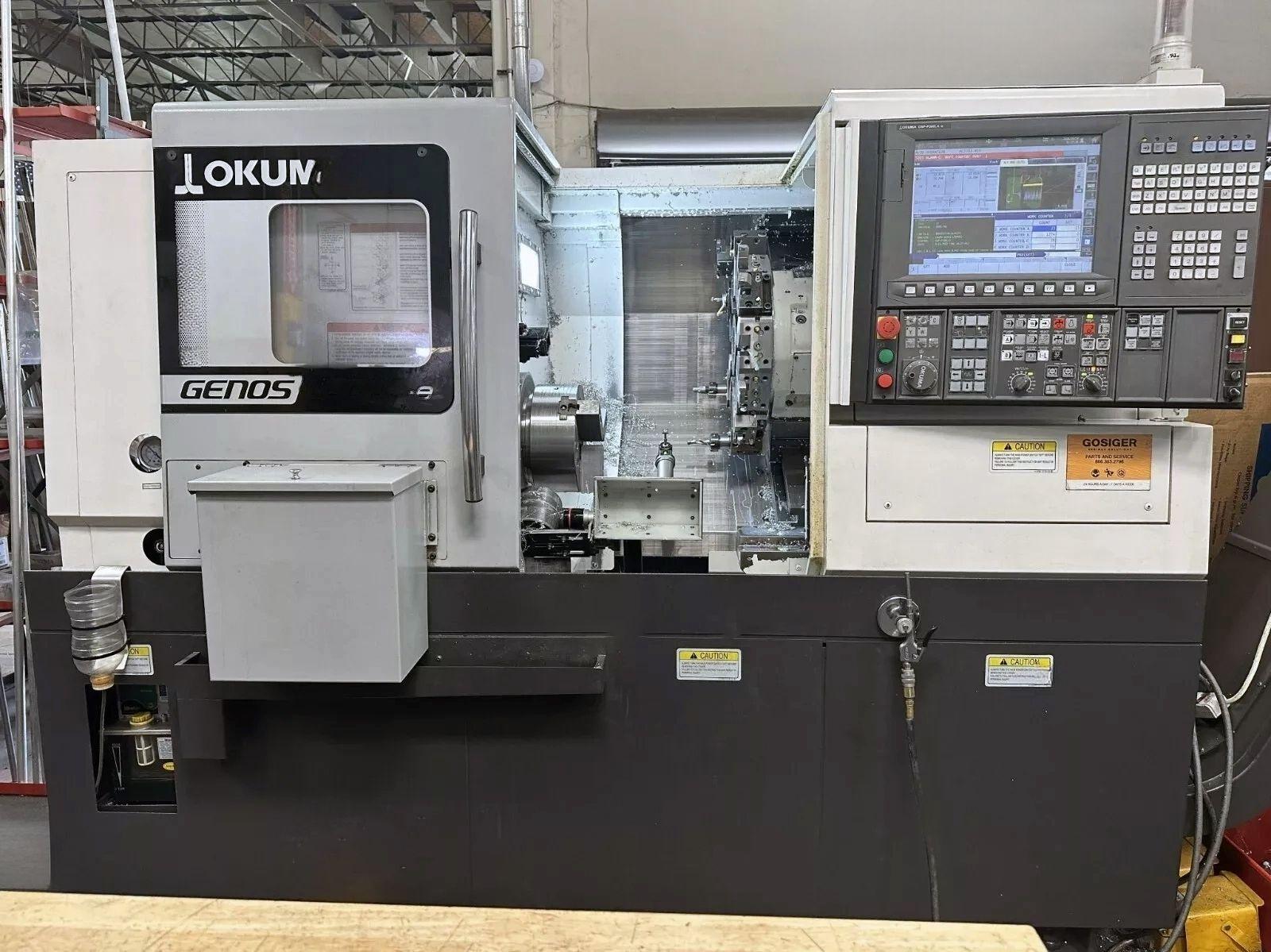 OKUMA GENOS L3000E #struAA6yoFnit7j3he2rZy9oJ