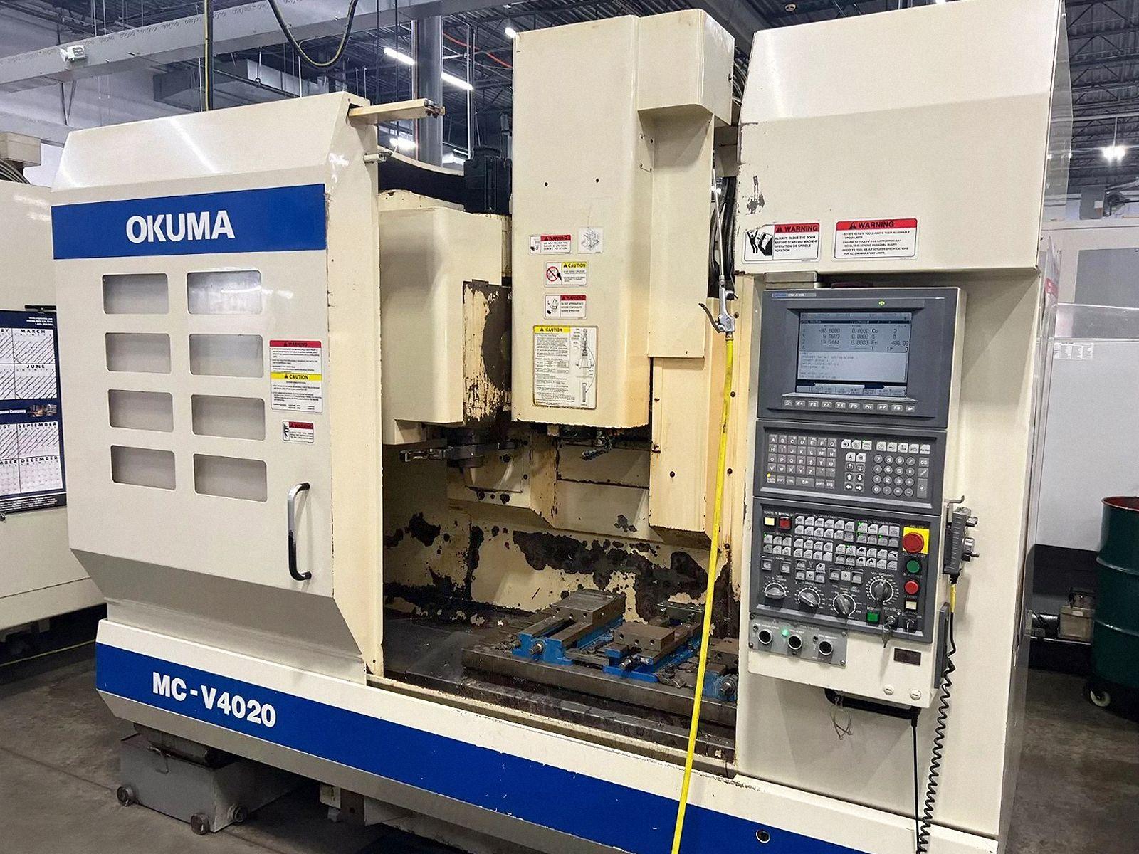 OKUMA MCV4020 #8yuzfcBO4ImFtuyje72mD0wOg