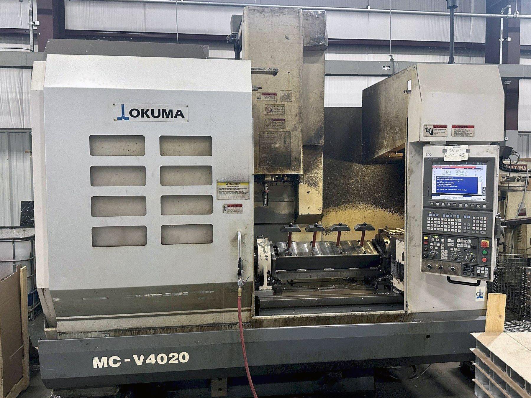 OKUMA MCV4020 #cEa220ir6lUenzo8BqcIemtnq