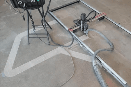 RED ART CNC PRO CONCRETE ENGRAVING MACHINE #13703