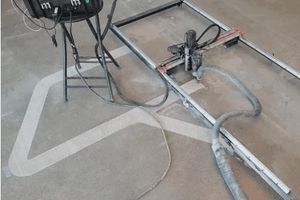 RED ART CNC PRO CONCRETE ENGRAVING MACHINE #13703