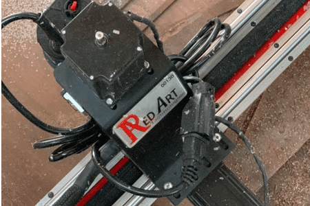 RED ART CNC PRO CONCRETE ENGRAVING MACHINE #13703