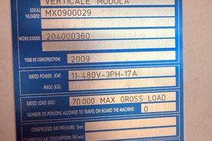 MODULA VERTICAL LIFT MODULE #13676