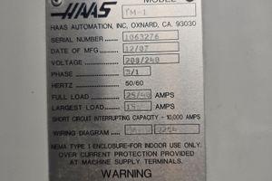 HAAS TM1 #13578