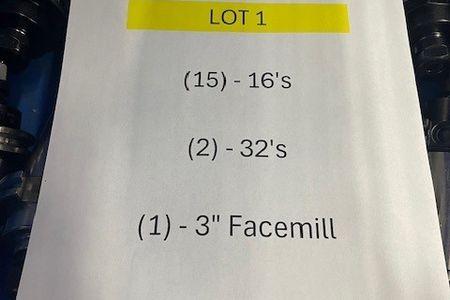ASSORTED CAT40 TOOLHOLDERS #14351