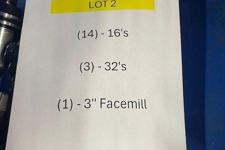 ASSORTED CAT40 TOOLHOLDERS #14352