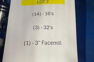 ASSORTED CAT40 TOOLHOLDERS #14352