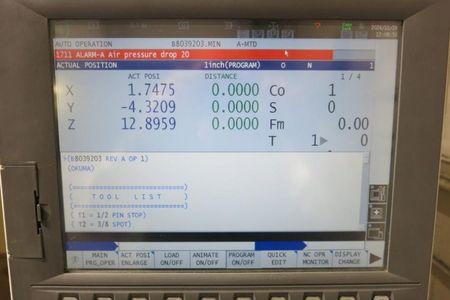 OKUMA MCV4020 #12373