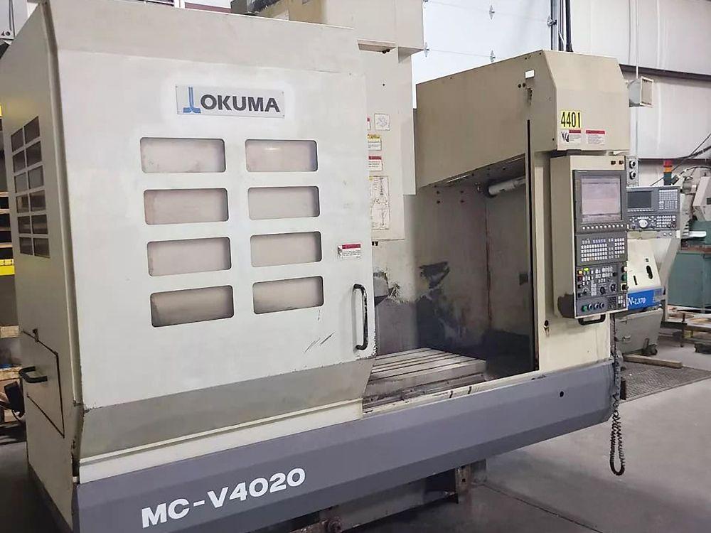 OKUMA MCV4020 #APV2X8sx44jiWgmQ1x4WUpZur