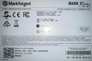 MARKFORGED X7 #14032