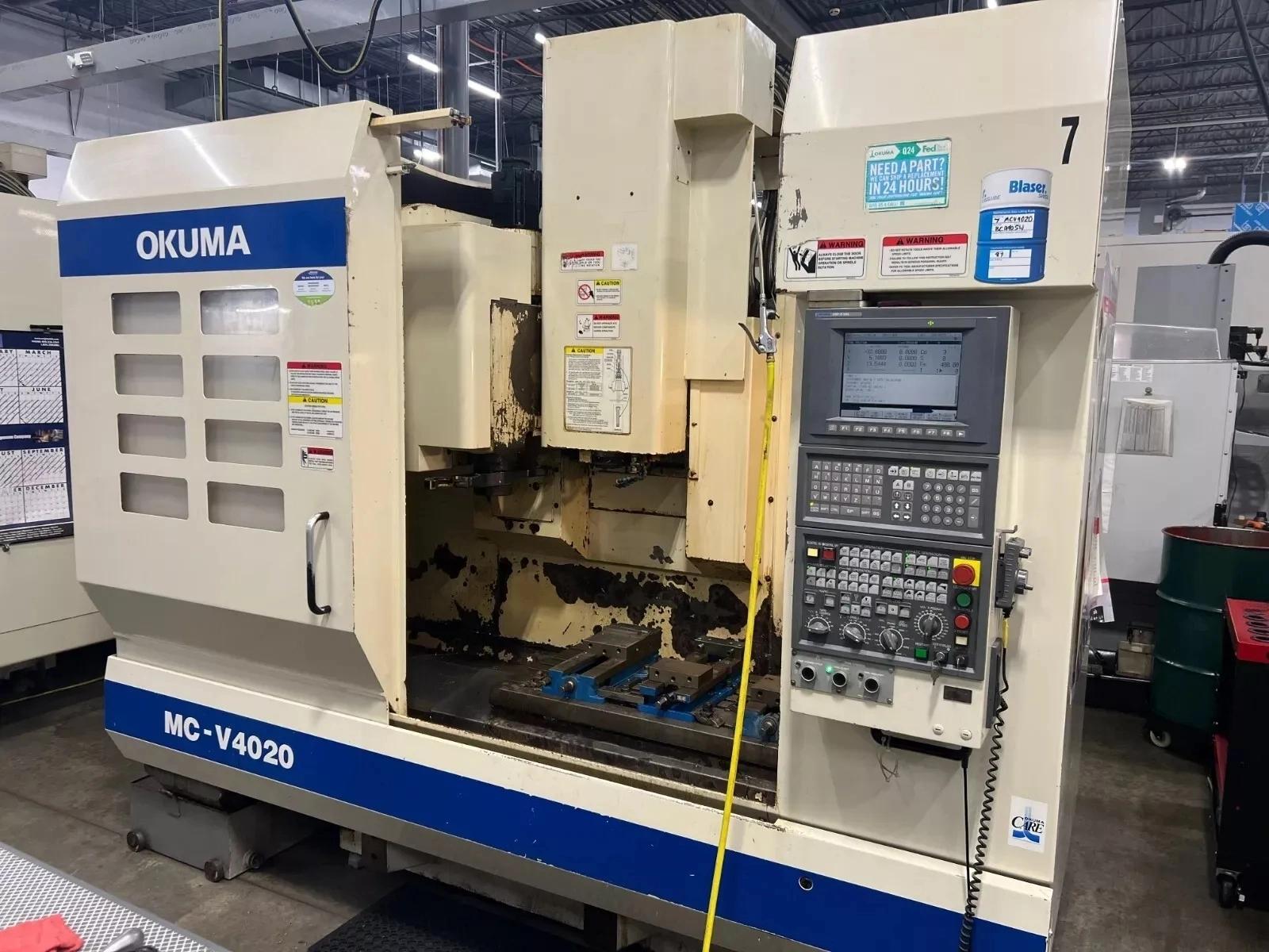 OKUMA MCV4020 #Usl2arNXHsVSiL8TUnPFxSUbB