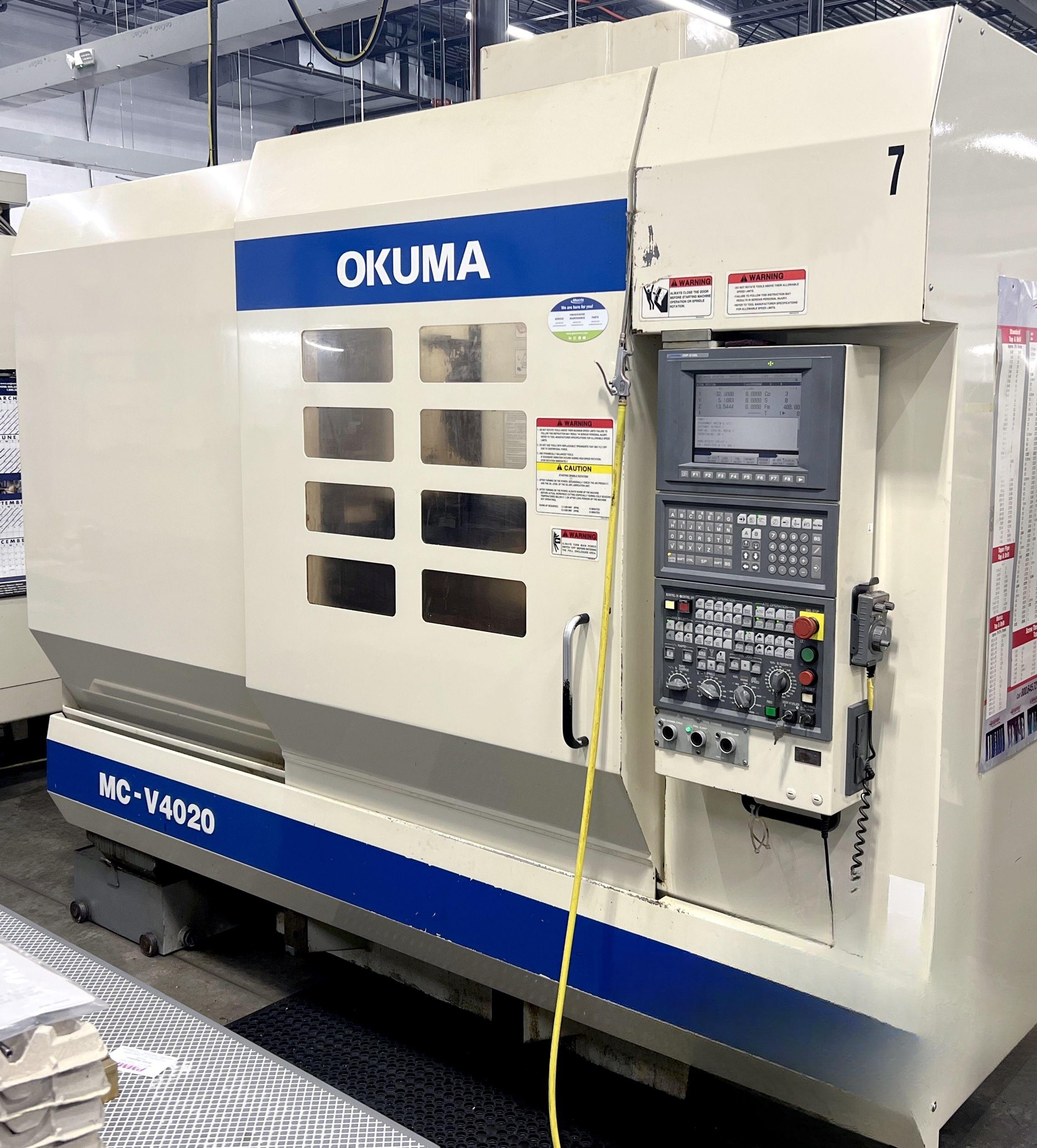 OKUMA MCV4020 #cWMXhXFKF0HE0B9HLzZt1Dnkc