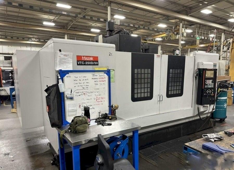 MAZAK VTC250D-50 #L8wRCHQRBcKaPzHODZiYKorp4