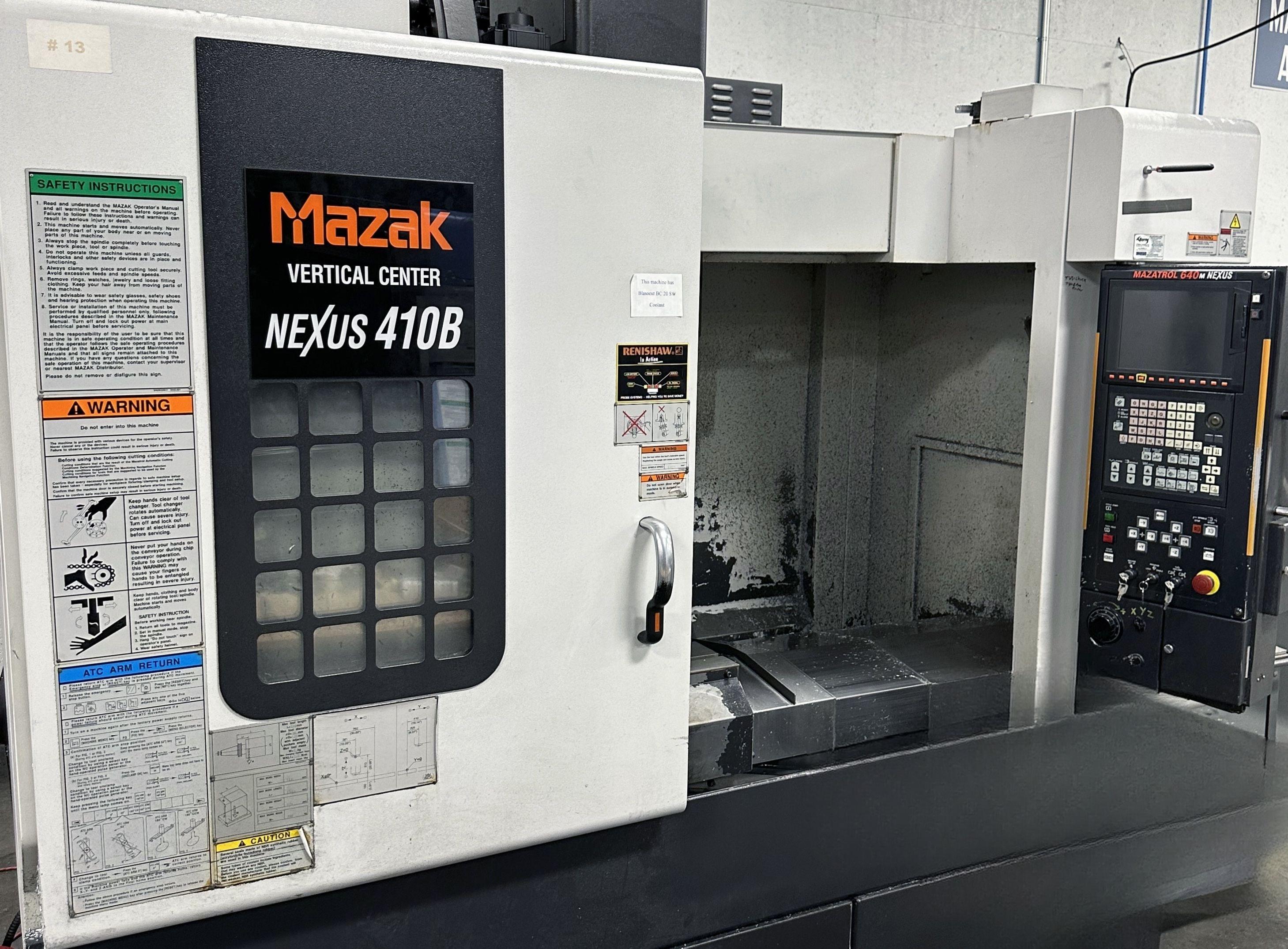 MAZAK VCN410B #tDFvCboVPgB1dZdMRR0S7qWaz